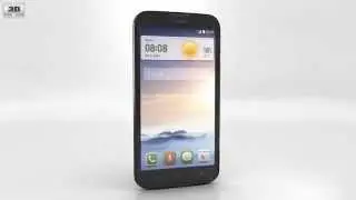Huawei Ascend G730 Black 3D model by 3DModels.org
