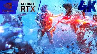 Norway WWII Battles in Battlefield 5 | 4K Ultra RTX 4070