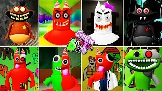 GARTEN OF BANBAN MORPHS! {CHAPTER 2 UPDATE} COM NOVO SHERIFF TOASTER SCARE, CURSED BANBAN E MAIS!