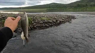 Hard-working fishing on the Lower Tunguska
