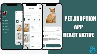 REACT NATIVE PET ADOPTION APP UI PART3