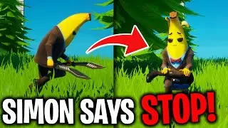I played *SIMON SAYS* in Fortnite 