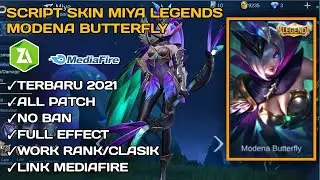 SCRIPT SKIN MIYA LEGEND NO PASSWORD - MOBILE LEGEND