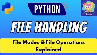 Python File Handling for Beginners | How to Open, Read, and Write Files with Examples in Python IDLE