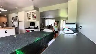 Throwing slime at each other