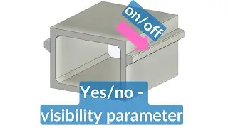 Revit family | Control visibility of an object with yes/no parameter