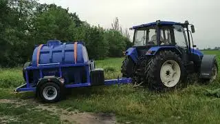 Агрегат для перевозки воды прицеп-цистерна (бочка) 
