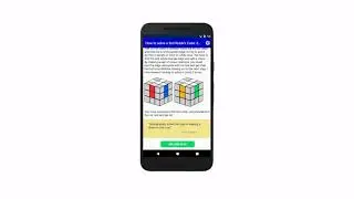 Application How to solve a 3x3 Rubik's Cube: Easiest Tutorial
