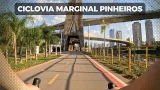 CICLOVIA DA MARGINAL PINHEIROS - COMO É PEDALAR POR LÁ?