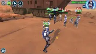 Swgoh Завоевание 8 // Подвиг: 20 побед с Саважжем и Молом. С любой выносливостью.
