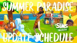 The Sims Mobile SUMMER PARADISE Update Schedule 😎☀️ [August-September 2021]