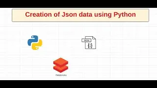 Creation of Json data using Python