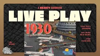 1930: The Golden Age of Airlines - 4p Teaching & Play-through by Heavy Cardboard