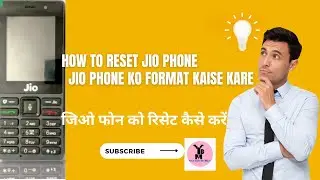 How To Reset Jio Phone I Jio Phone Ko Format Kaise Kare जिओ  फोन को रिसेट कैसे करें,@youcanbeamaster