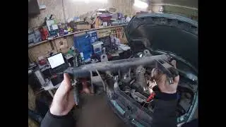 Пежо 206 троит двигатель, неровный холостой ход. 