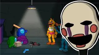 AMONG US vs. FNAF PUPPET from MOVIE 2 || kiwis ANIMATION