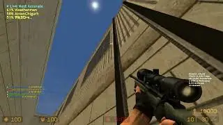 Counter-strike Source the dirtiest noscope ever