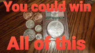 patriot stackers 500 sub giveaway comment video....the coolest way to test silver.