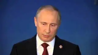 Путин в Шанхае. Ответы на вопросы журналистов по итогам визита в Китай 21.05.2014