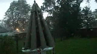 Derecho Thunderstorm with Tornado in Northern Indiana - Part 1/3