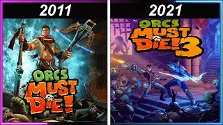 Orcs Must Die! Games Evolution (2011-2021)