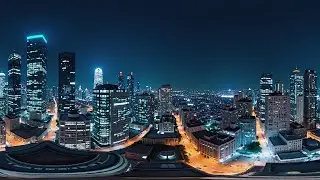 HDRI Night Time Cityscape Skyboxes for Unity