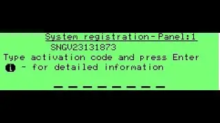 TELEFIRE PANEL CODE ACTIVATION