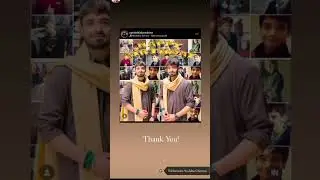 Happy Birthday Ali Jee 🎊 Ali Jee Thanking his Family Fans ❤