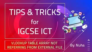 Fixing VLOOKUP table array not referring from external file