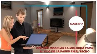 ✍ 7 - CÓMO CREAR LAS MOLDURAS PARA EL ENTRE TECHO CON 3DMAX