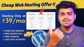 😱Cheap Web Hosting Offer🔥Starting at ₹29 NVME SSD Hosting Free Domain | WebPeHost Hosting Offer