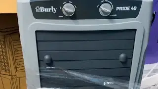 Burly air cooler Unboxing 40L aircooler