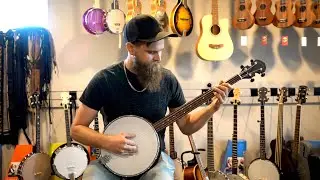 Scotty Plays Gold Tone's New Fretless Banjo, AC-1FL