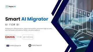Cognos to Tableau Migration