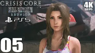 CRISIS CORE FINAL FANTASY 7 REUNION - Gameplay Walkhtrough Part 05 - PS5 4K 60 FPS