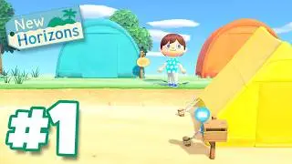 Animal Crossing New Horizons - NEW Forever Island (Lets Play Ep 1)