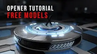 Cinema 4D Opener Tutorial | FREE MODELS | Broadcast Design
