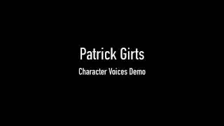 Patrick Girts: Character Demo April 2015