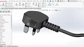 Solidworks Tutorial: Laptop Power Plug