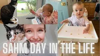 SAHM Vlog - target haul, real mom moments, and after bath routine