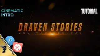 How To Make Cinematic Intro Lighting Text Animation || Kinemaster Tutorial