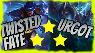TWISTED FATE 3 Star + URGOT 3 Star ⭐⭐⭐ Too EASY! | LoL TFT Set 8.5