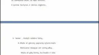 RamunasGe - Mano Tėvškė , text
