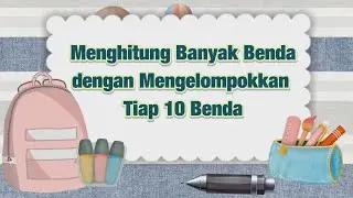 Menghitung Banyak Benda