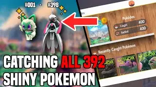 Catching EVERY shiny pokemon in Scarlet and Violet