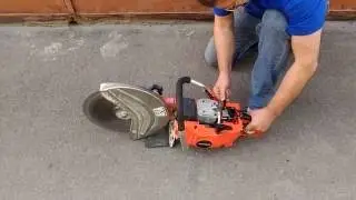 Настройка карбюратора бензореза Echo CSG-680