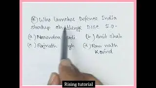 #short gk August 2021#important gk#Rising tutorial