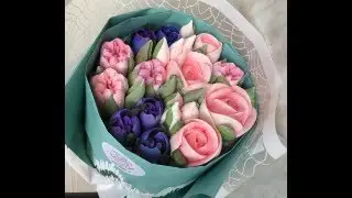 зефирные цветы