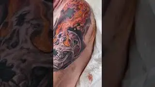 #skulltattoo #lanzarotetattoo #lanzarotetattoo #ladylinetattoo