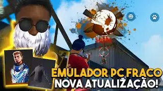 MELHOR EMULADOR DE FREE FIRE PARA PC FRACO DE 2020!!!?